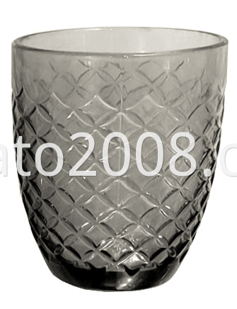 glass tumbler-grey